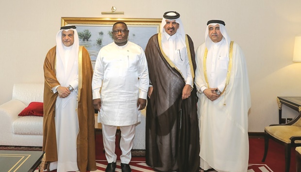 The meeting reviewed ways to enhance trade and economic co-operation relations between the two countries, and the role of the Qatari private sector in establishing partnerships between Qatari and Sierra Leonean companies for the benefit of the two countries' economies.