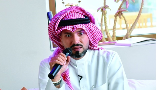 Mohamed Abdul Malik al-Hammadi delivers the talk at Chia Nation. PICTURE: Thajudheen