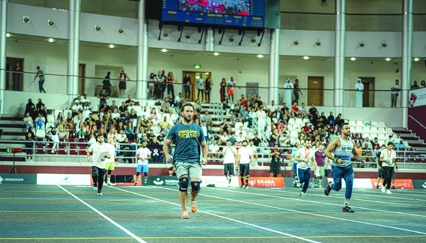 The tournament was held with the participation of more than 200 athletes of 35 nationalities, who competed in a range of sporting activities that focused on strength and endurance.