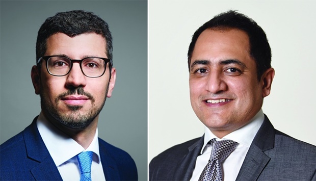 (L)Dr Fabian Engels, senior partner and managing director at Roland Berger in Qatar (R) Saumitra Sehgal, partner and head of Consumer Goods & Retail and Financial Services at Roland Berger in Qatar