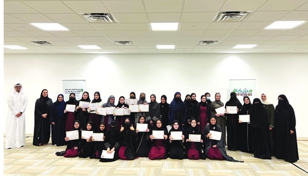 The three selected winners were students from Soda bin Zamaa School (first place), Fatima Al Zahraa For Girls School (second place), and Maria Al Qutbia School (third place).