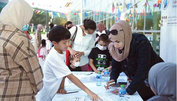 Some participants in the CMU-Q MindCraft Junior.