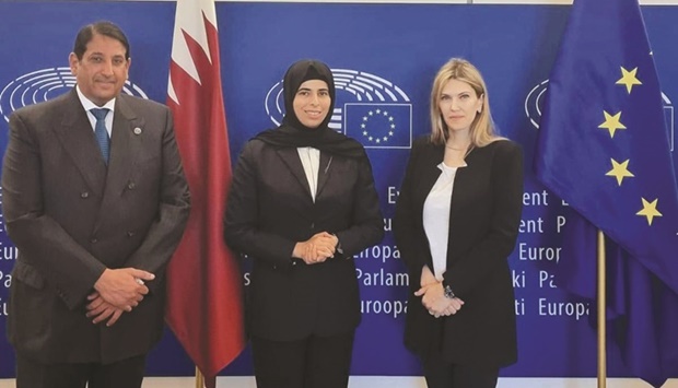 During the meeting, they discussed the issue of exempting Qatari citizens from the Schengen visa, the latest developments in Afghanistan and the humanitarian situation in Ukraine.