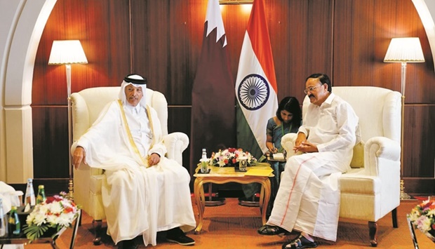 During the meeting, they emphasised the historical relations between the Qatari and Indian peoples and the Qatari people's dissatisfaction with the offensive remarks made by an official in the ruling party in India against Prophet Muhammad (may blessings and peace be upon him) and Islam, as they do not help in the rapprochement between peoples. against Prophet Muhammad (may blessings and peace be upon him) and Islam, as they do not help in the rapprochement between peoples.