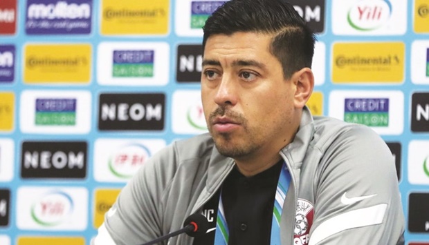 Head coach Nicolas Cordova