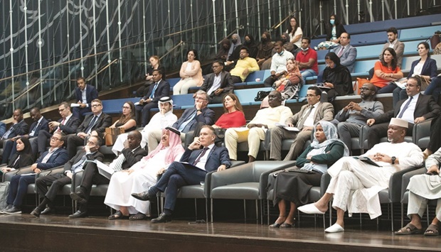 The seminar was held at the Qatar National Library, in preparation for the UN Ocean Conference for 2022, which will be held in Lisbon at the end of this month.