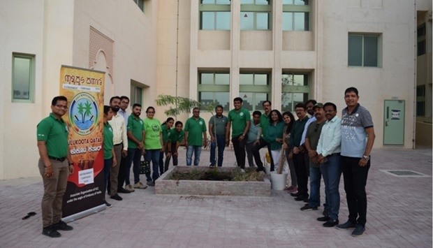 Indian expatriate forum Tulukoota Qatar celebrated World Environment Day with a sapling exchange event.