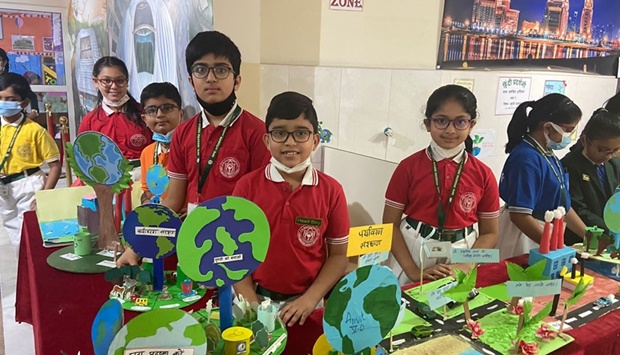 DPS-Modern Indian School marked the World Environment day with a session to raise awareness on environmental issues, foster a culture of environment leadership among its students and reinforce the sustainable development goals of Qatar National Vision 2030.