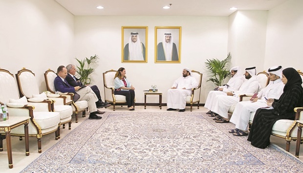 They reviewed bilateral co-operation relations between the two countries, the latest developments in regional issues, and the role and efforts of Qatar in supporting stability in the region.