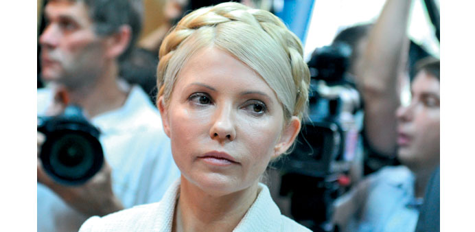 Tymoshenko: serving a seven-year jail sentence.