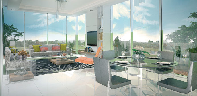Golf Apartment Interior