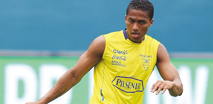 Ecuador striker Enner Valencia