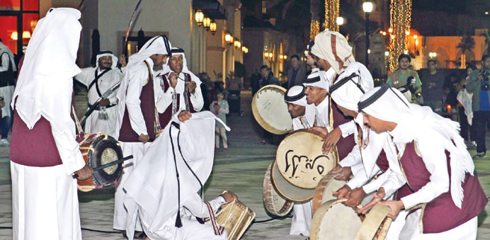 A file picture of National Day celebrations at The Pearl-Qatar.