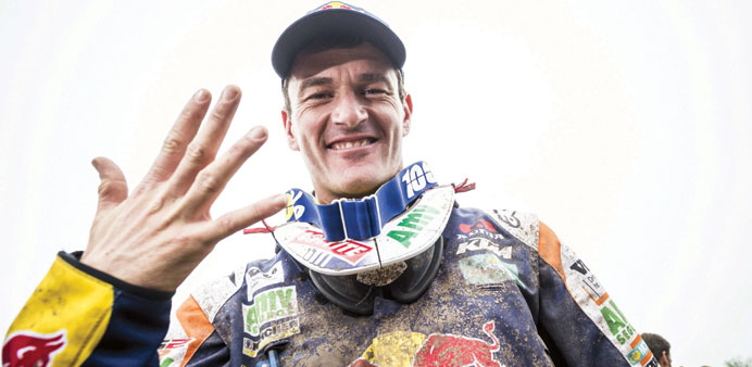 Five-time Dakar champion Marc Coma