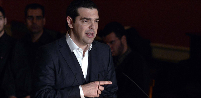 Greek Prime Minister Alexis Tsipras 
