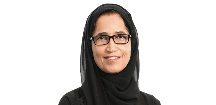 Information and Communications Technology Minister HE Dr Hessa Sultan al-Jaber.