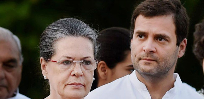 Sonia and Rahul Gandhi 