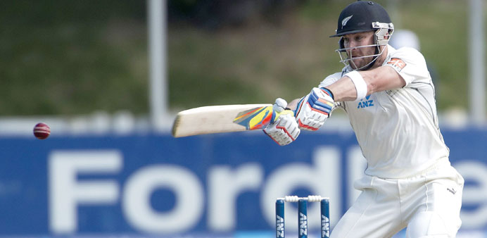 New Zealand skipper Brendon McCullum scored his second double-century of the series during the second Test against India at the Basin Reserve in Welli