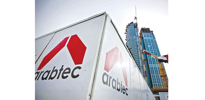 Shares in Arabtec yesterday jumped 5.1% to their highest close since February 28