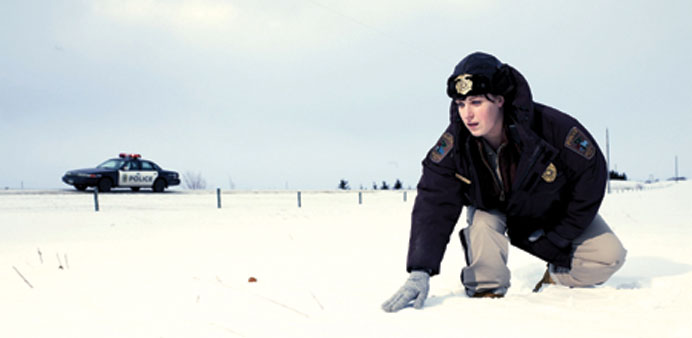 COLD COMFORT: Allison Tolman stars as Molly Solverson in Fargo.