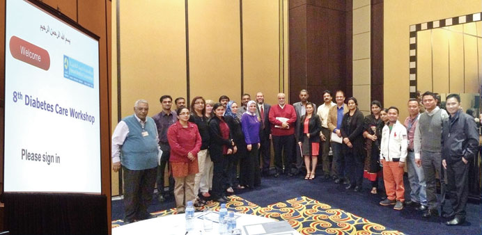   Participants at the workshop.