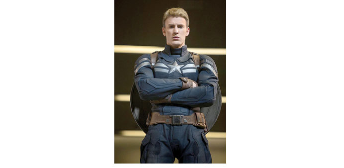 UNiFORM CODE: The attire worn by Chris Evans as Captain America comes directly from the comics.