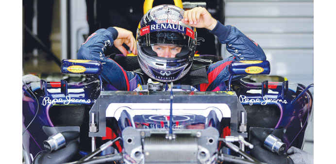 Red Bullu2019s German driver Sebastian Vettel has never won a race in his country. (EPA)