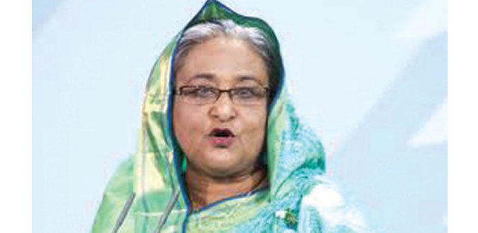 Sheikh Hasina ... writing on the wall.