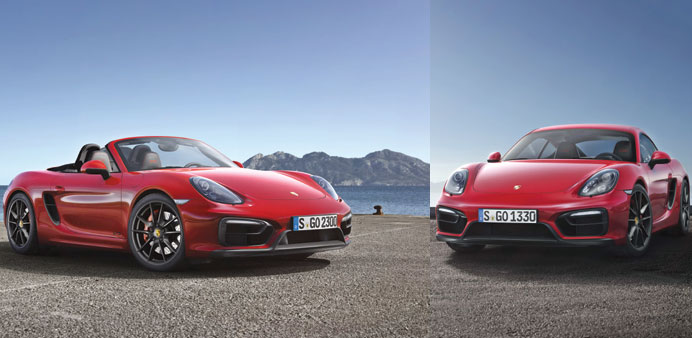  Boxster GTS and Cayman GTS