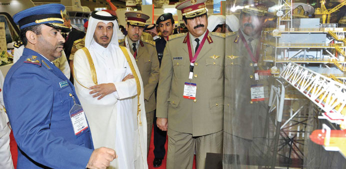HE the Prime Minister and Minister of Interior Sheikh Abdullah bin Nasser bin Khalifa al-Thani briefed on the latest maritime technologies and naval d