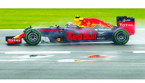 Red Bullu2019s Max Verstappen during the Britain Grand Prix 2016 at Silverstone. (Reuters)