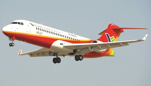 The ARJ21 u2013 which stands for Advanced Regional Jet for the 21st century u2013 made its first commercial flight in late June, when Chengdu Airlines flew one from its home base to Shanghai.