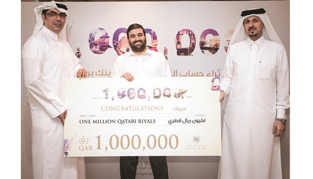 The winner receives Barwa Bank Tharau2019a 1mn grand prize.