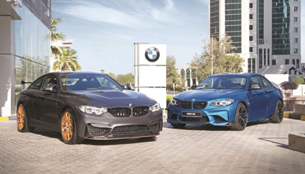 The BMW M4 GTS and M2 Coupe.