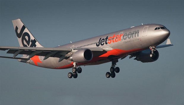 The Jetstar flight from Australia to Thailand was forced to reroute to the Indonesian resort island of Bali
