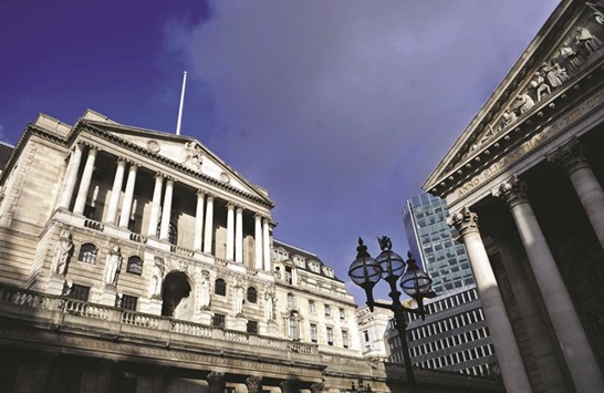 A view of the Bank of England headquarters in London. The EUu2019s minimum requirement for eligible liabilities and own funds, or MREL, requirements are set for each bank individually by authorities such as the Single Resolution Board and the Bank of England.