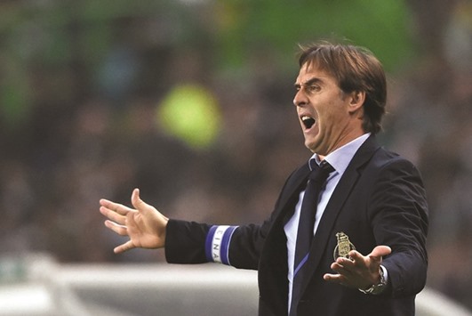 The 49-year-old Julen Lopetegui played for Castilla, Longrones and Rayo Vallecano and was a back-up goalkeeper at Real Madrid and Barcelona. He was a member of Spainu2019s squad at the 1994 World Cup but did not play. (AFP)