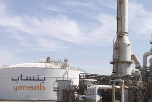 Yanbu National Petrochemical Co (Yansab) rose 2.8% yesterday in its heaviest trade since January after its second-quarter net profit trebled to 689.3mn riyals ($183.8mn).