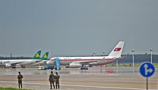 Air Koryo flight JS151 at Shenyang airport. Picture courtesy: China Xinhua News