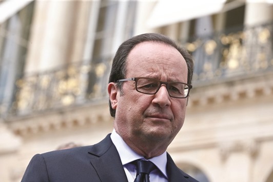 Hollande: Nineteen per cent of those surveyed said they had a favourable opinion of the French president.