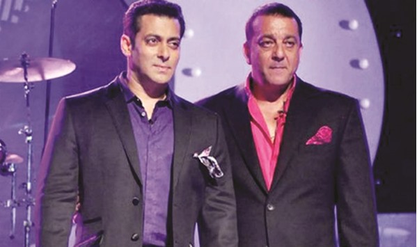 FRIENDS NO MORE? Rumours say Salman Khan and Sanjay Dutt  have fallen out of favour with each other.