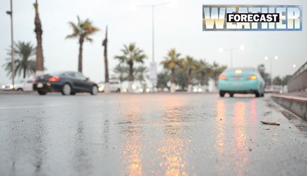 There are chances of isolated rain Tuesday as well, the weather office has said.