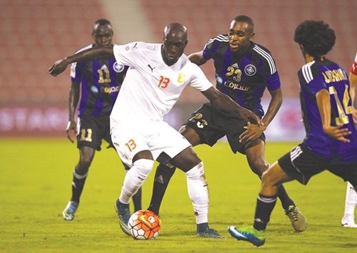 Yannick Sagbo (in white jersey).