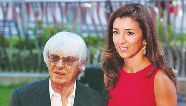Ecclestone, 85, one of the most powerful men in sport, married Fabiana, 38, in 2012, three years after meeting her at the Brazilian Grand Prix
