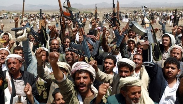 The Saudi-led coalition has been fighting a war for three years against the armed Houthi movement.