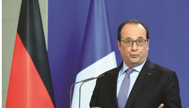 Hollande: Targeting Londonu2019s leading role in clearing euro-denominated transactions since Britons decided to leave the EU.
