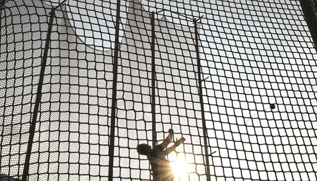 Russiau2019s Sergey Litvinov competes in the menu2019s hammer throw final at a track and field meet called u201cStars of 2016u201d in Moscow on July 28.