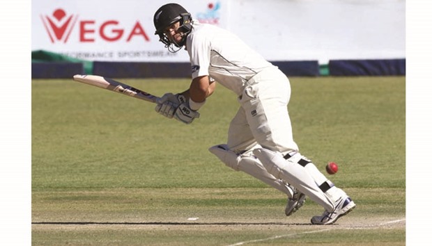 New Zealandu2019s batsman Ross Taylor finished unbeaten on 173 and shared a sixth-wicket stand of 253 with BJ Watling (107).