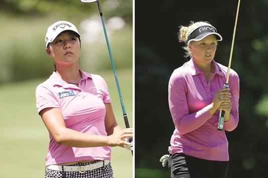 World number one Lydia Ko (left) and second-ranked Brooke Henderson are the star attractions at this weeku2019s US Womenu2019s Open.