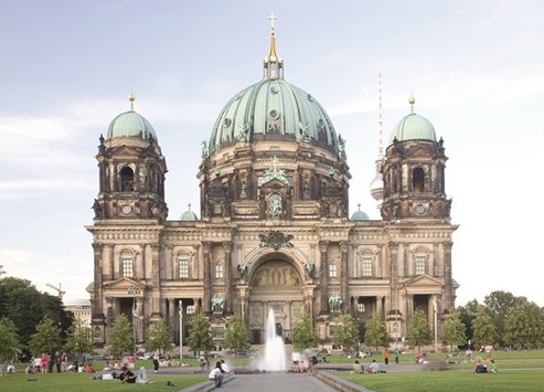 TOWERING: The Berliner Dom (also known as the Berlin Cathedral) serves as the head of Germanyu2019s protestant churches.